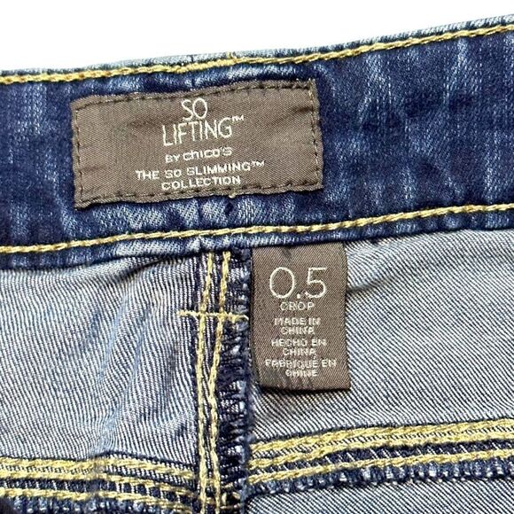 Chico's So Lifting The Slimming Collection Ankle Jeans - Picture 7 of 11